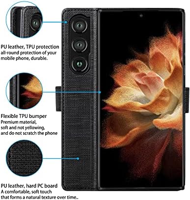 Samsung Galaxy S23 Ultra Cüzdan Kılıfı için Foluu, [Darbeye Dayanıklı TPU iç kılıf] ile PU Deri Flip Folio, Kickstand