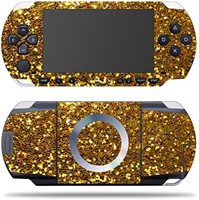 Sony PSP ile Uyumlu MightySkins Cilt – Altın Göz Kamaştırıcı / Koruyucu, Dayanıklı ve Benzersiz Vinil Çıkartma sarma