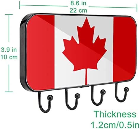 GUEROTKR Duvar Kancaları, Asma Kancaları, Asmak için Yapışkan Kancalar, Kanada Bayrağı