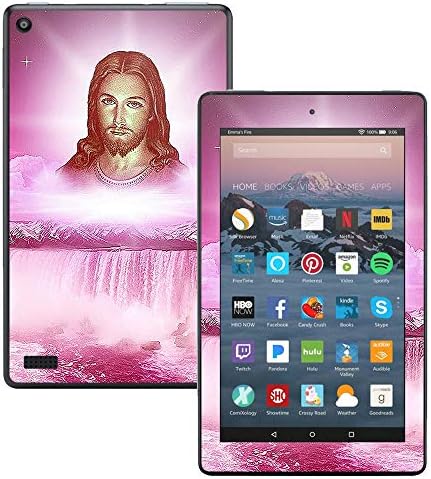 Kindle Fire 7 (2017) - Jesus ile Uyumlu MightySkins Cilt / Koruyucu, Dayanıklı ve Benzersiz Vinil Çıkartma sarma