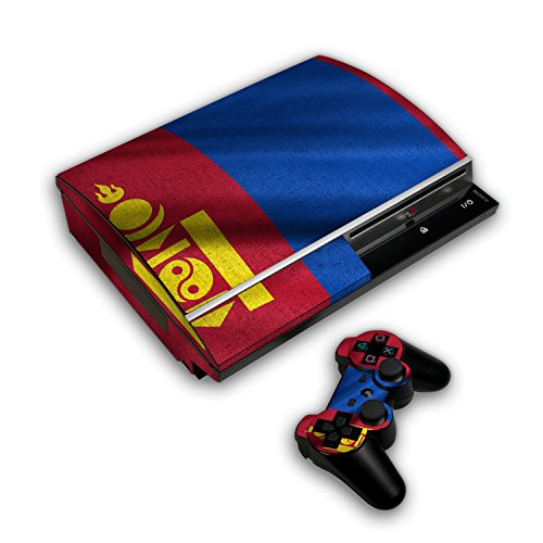 Sony Playstation 3 tasarım cilt Moğolistan bayrağı çıkartma Playstation 3 için