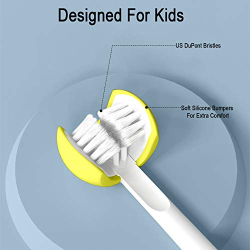Cellena Çocuklar Otomatik Diş Fırçası, U31 Sonik Elektrikli Diş Fırçaları, Gıda Sınıfı Silikon Yumuşak Kıllar, 2