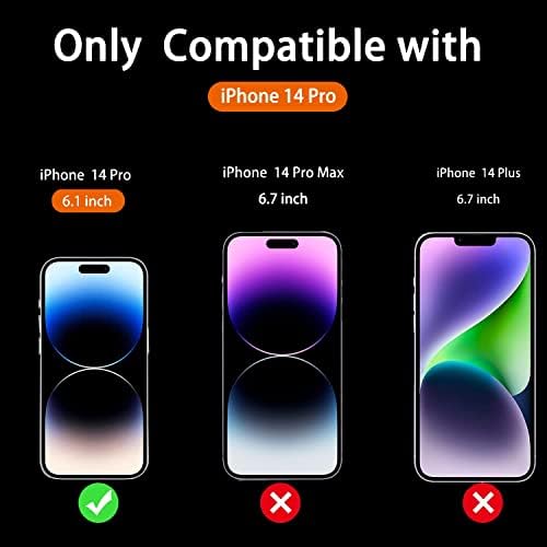 Iphone 14 Pro için tasarlanmış Kılıf Telefon Kılıfı Sevimli Karikatür Kale İnce Yumuşak TPU Crystal Clear Darbeye
