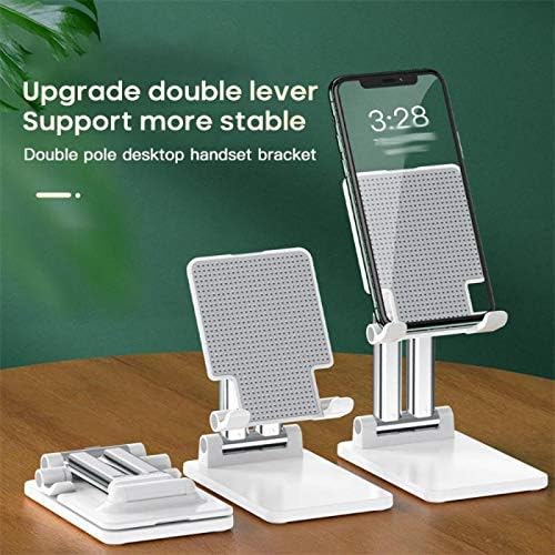 QUUL Tablet stand braketi Masaüstü telefon tutucu Çift Alüminyum Tüp Ayarlanabilir Katlanır Video Canlı Destek Dağı
