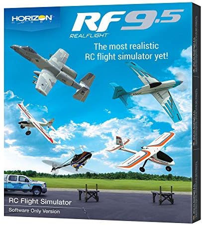 RealFlight 9.5 Uçuş Simülatörü, Yalnızca Yazılım, RFL1201