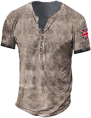 AMZoc T Gömlek Erkekler için, Düzenli Fit erkek Kısa Kollu Grafik Moda T-Shirt Yaz Kısa Kollu Baskılı