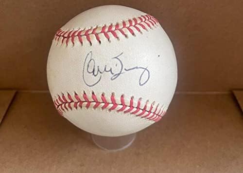 Carlos Baerga Mets / cardinals İmzalı Otomatik Ulusal Beyzbol Ligi Jsa Af55699 - İmzalı Beyzbol Topları