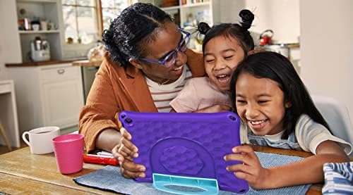 2021 10in tablet kılıfı Çocuklar için,10 OQDDQO Hafif Anti Kayma Darbeye Dayanıklı Çocuk dostu Kılıf 10 inç Tablet