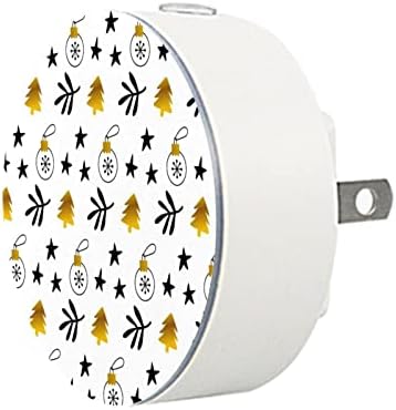 2 Paket Plug-in Gece Lambası LED Gece Lambası Alacakaranlıktan Şafağa Sensörü Çocuk Odası, Kreş, Mutfak, Koridor