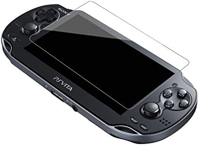 (4'lü Paket) Sony Playstation Vita 1000 için 2 Ön+2 Arka Kapak Ekran Koruyucu, Akwox 9H Temperli Cam Ön Ekran Koruyucu