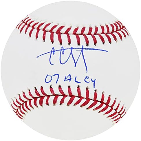 C. C. Sabathia, 07 AL CY İmzalı Beyzbol Topları ile Rawlings Resmi MLB Beyzbolunu İmzaladı