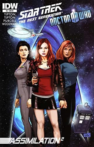 Uzay Yolu: Yeni Nesil / Doktor Kim: Asimilasyon 5A VF; IDW çizgi roman / RI