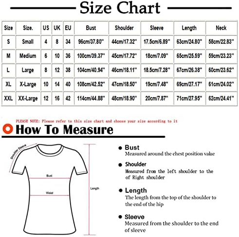 Bluz Gömlek Kadınlar için Yaz Sonbahar Kısa Kollu 2023 Giyim Moda Ekip Boyun Pamuk Grafik Rahat Gömlek J0 J0